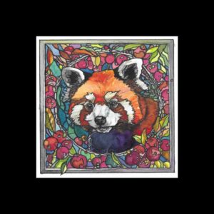 Red Panda Print 01