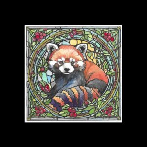 Red Panda Print 03