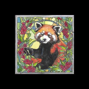 Red Panda Print 04