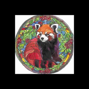 Red Panda Print 07