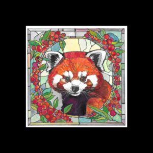 Red Panda Print 09
