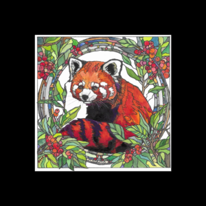 Red Panda Print 08
