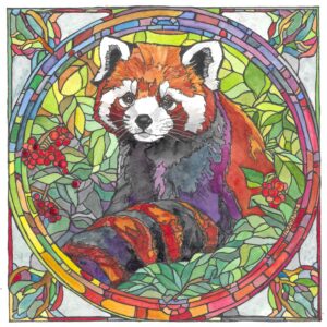 Red Panda Print 10