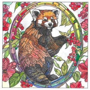 Red Panda Print 11